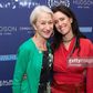 Helen Mirren and Julie Taymor at the premiere of A Midsummer Night's Dream in New York City.