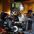 Kunle Afolayan at work on the set of The CEO