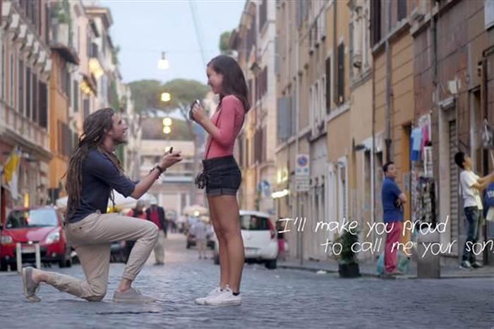 The proposal of a lifetime
