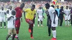 Asamoah Gyan, Gasmilla and Afriyie Acquah dance to Telemo