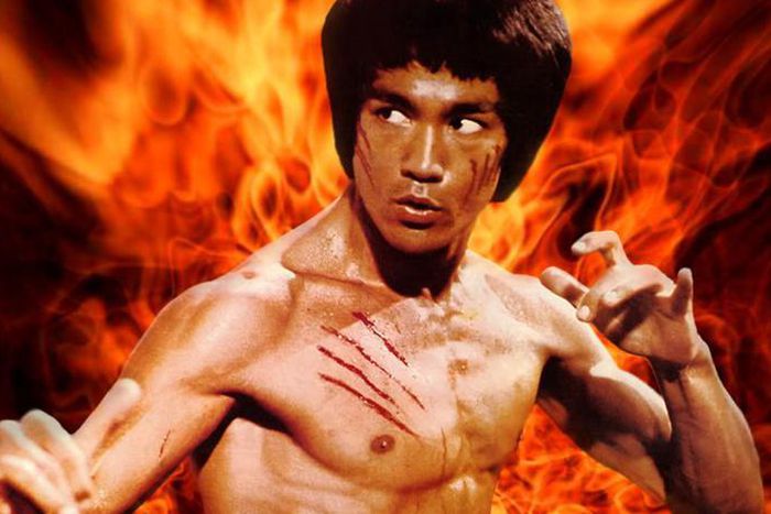 Bruce Lee in one of his popular pictures