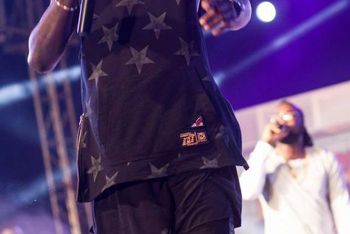 Stonebwoy performing at "Go Higher Tour" in Tamale