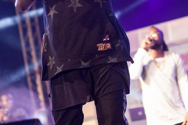 Stonebwoy performing at "Go Higher Tour" in Tamale