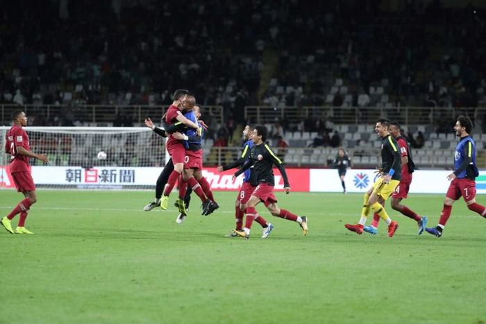 Qatar, the 2022 World Cup hosts, stunned Iraq to reach the quarter-finals