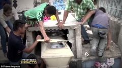Neysi Perez, 16, who was buried alive woke up in her coffin and screamed for help one day after she was buried.