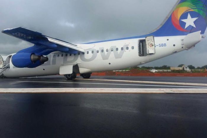 Starbow airline crash lands in Tamale