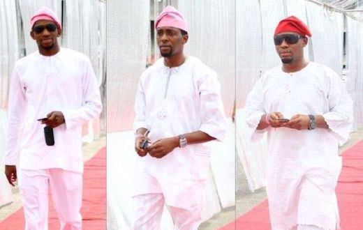 Handsome Nigerian men at a function