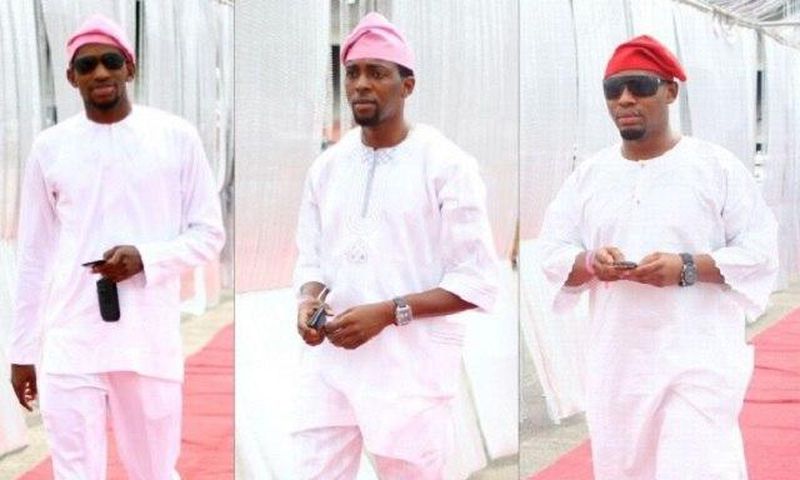 Handsome Nigerian men at a function