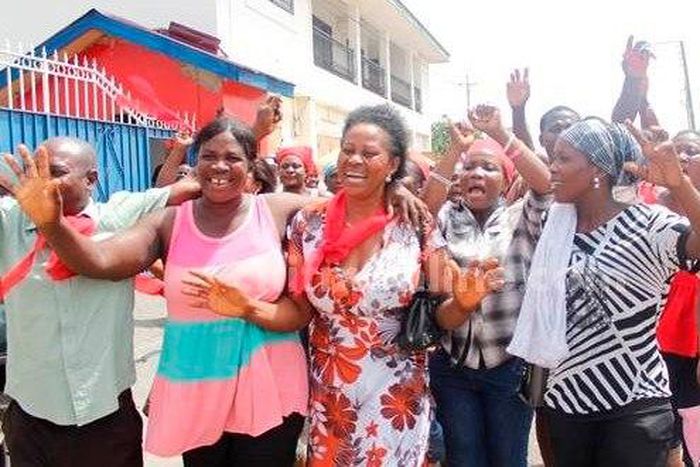 Women supporters of the NPP