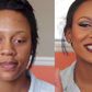 Covering blemishes using makeup