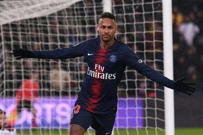 Neymar has bagged 13 league goals in as many games for PSG this season