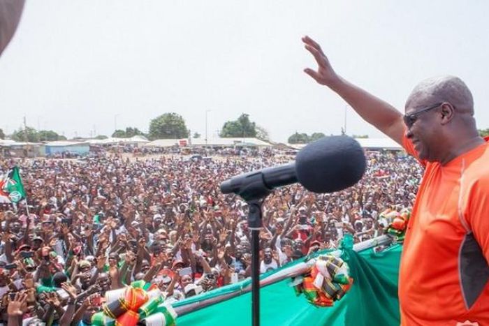 Former president, John Dramani Mahama