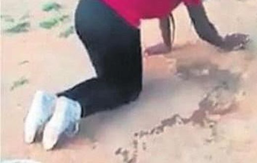 Angry wife forces husband’s side-chick to clean her home after catching them in bed