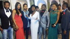 Cross section of Nollywood actors at the BON Awards 2014