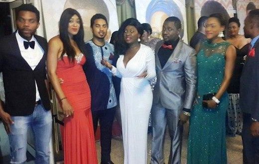 Cross section of Nollywood actors at the BON Awards 2014