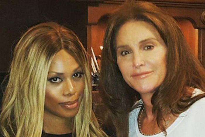 Laverne Cox and Caitlyn Jenner
