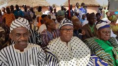 National Chairman of NDC, Samuel Ofosu Ampofo and Asiedu Nketia grace the investiture of Ya-Na Abukari II.
