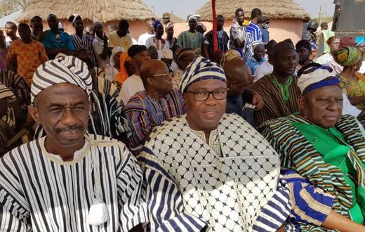 National Chairman of NDC, Samuel Ofosu Ampofo and Asiedu Nketia grace the investiture of Ya-Na Abukari II.