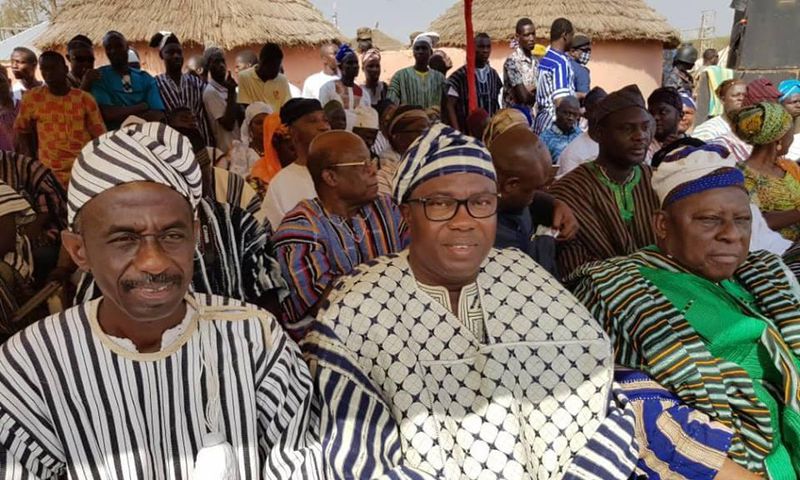 National Chairman of NDC, Samuel Ofosu Ampofo and Asiedu Nketia grace the investiture of Ya-Na Abukari II.