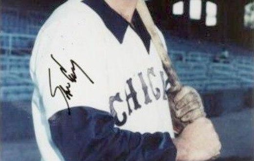 Sam Ewing during his playing days with the Chicago White Sox