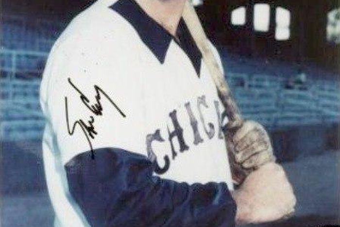 Sam Ewing during his playing days with the Chicago White Sox