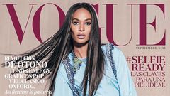 Joan Smalls covers Vogue Mexico September 2015 issue