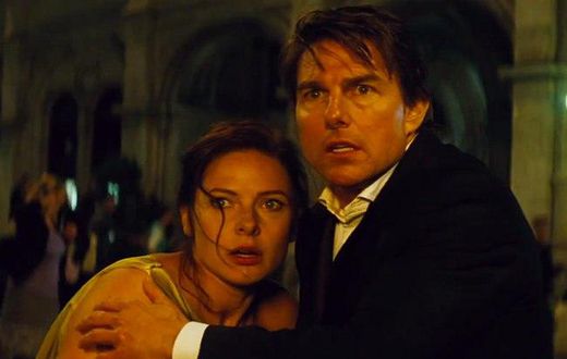 Tom Cruise in 'Mission: Impossible Rogue Nation'