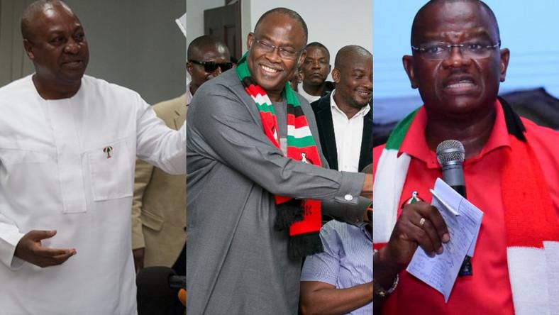 NDC presidential hopefuls