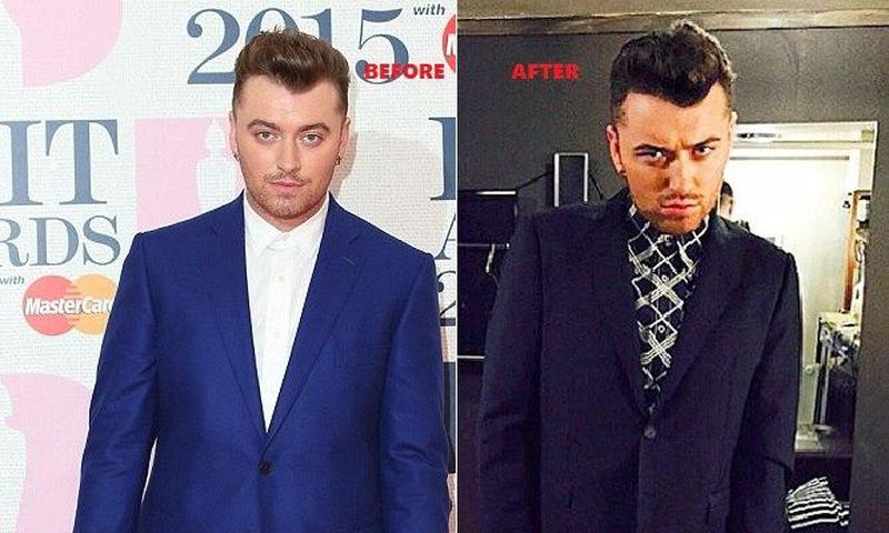 Sam Smith looses 14 pounds in two weeks