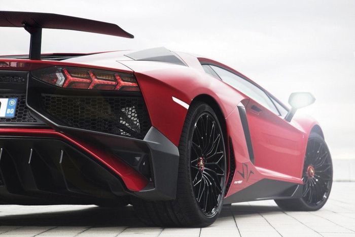 The Lamborghini LP 750-4 SuperVeloce