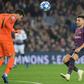 Barcelona's Spanish forward Munir El-Haddadi (pictured December 2018) will likely be sold, leaving Barca short of cover up front
