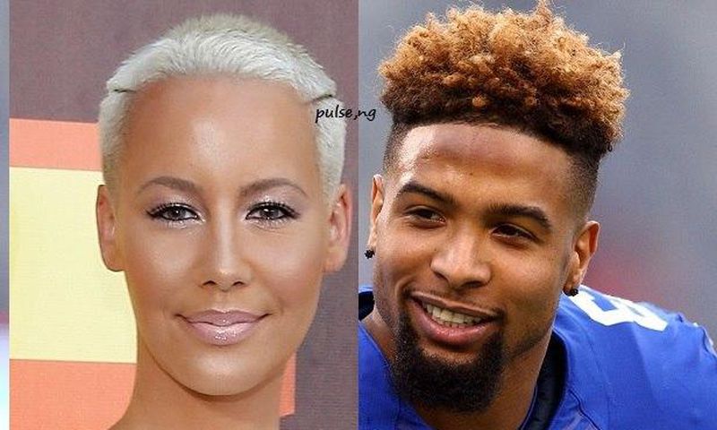 Amber Rose and Odell Beckham