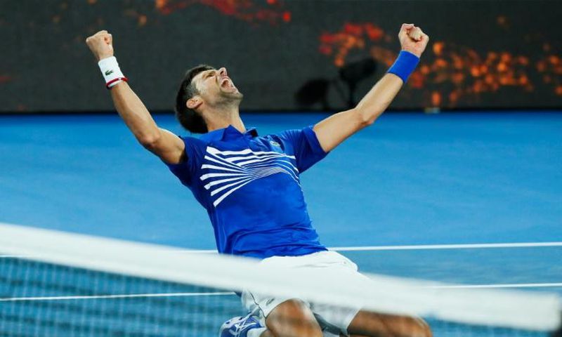 Serbia's Novak Djokovic has won his 15th Grand Slam title