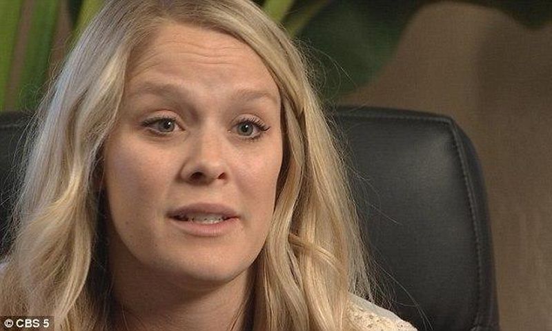 Cherish Peterson, said she was rushing around a grocery store trying to buy her nephew candy for his birthday on Monday when she forgot about her baby son Huxton