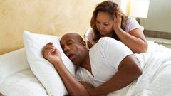 Snoring happens when you can't move air freely through your nose and throat during sleep