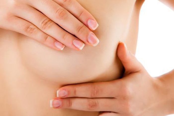 It's necessary to carry out periodic checks on the breast