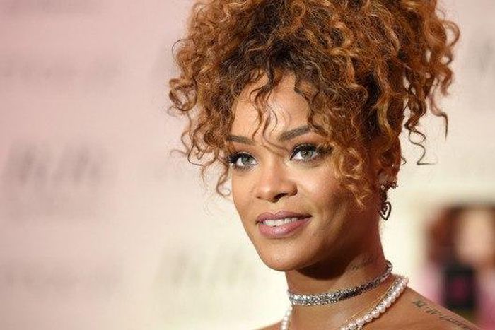 Rihanna at 'RiRi' perfume launch in Brooklyn