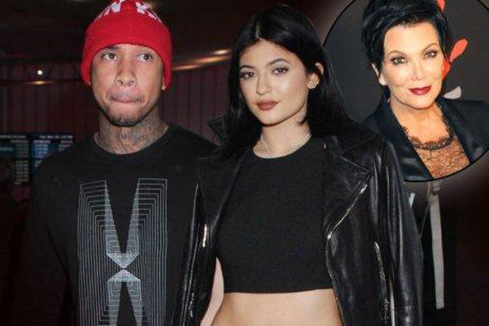 Kylie Jenner and Tyga, Kris worried