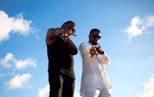 Sarkodie and Ace Hood in 'New Guy' video.