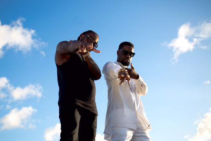 Sarkodie and Ace Hood in 'New Guy' video.