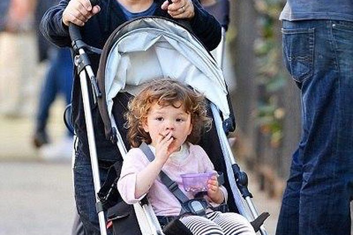 Peter Dinklage and daughter, Zelig in NEw York