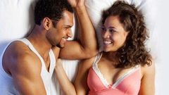 Couple in bed
