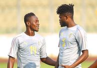 Emmanuel Boateng and Thomas Partey