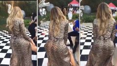 Khloe Kardashian twerks at Kylie Jenner graduation party