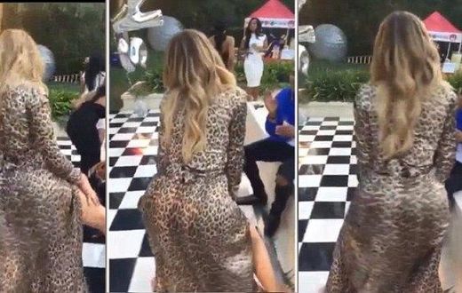 Khloe Kardashian twerks at Kylie Jenner graduation party