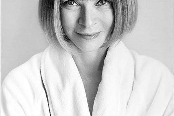 Anna Wintour for Mario Testino's 'Towel Series'