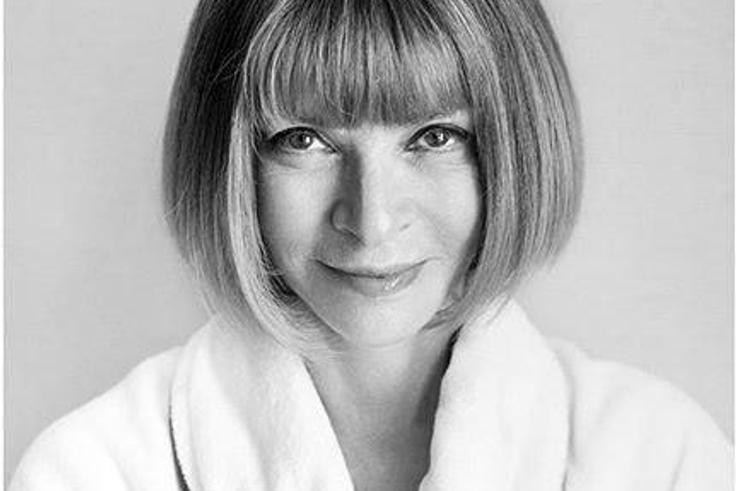 Anna Wintour for Mario Testino's 'Towel Series'