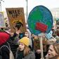 Schoolchildren around the world have held protests demanding climate protection
