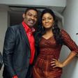 Omotola Jalade-Ekeinde and her husband, Captain Matthew Ekeinde