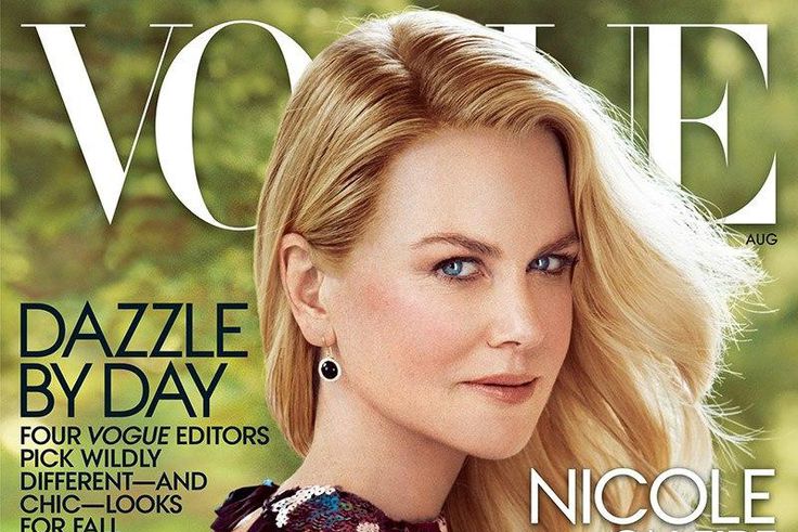 Nicole Kidman covers Vogue August 2015 issue